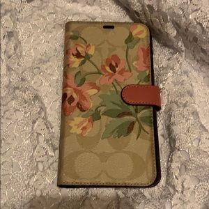 iPhone 10 xs max Coach portfolio case